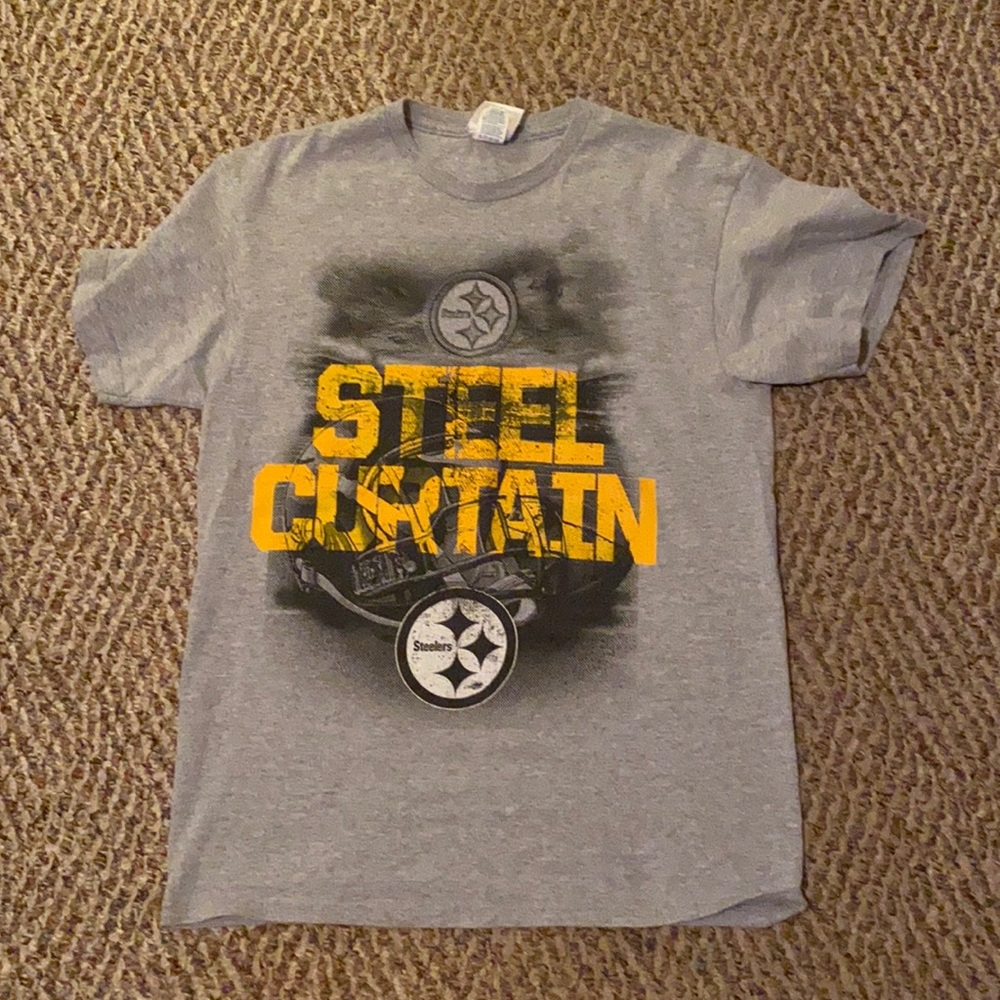 Greg steel curtain tee shirt